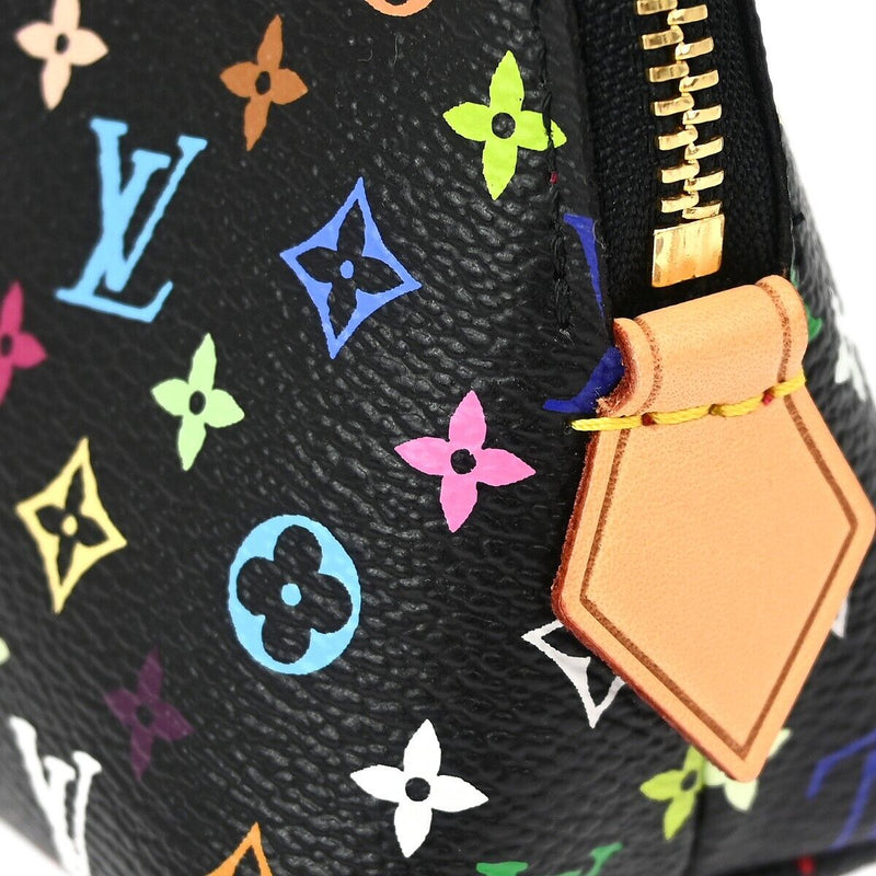 Louis Vuitton Black Multicolor Pochette