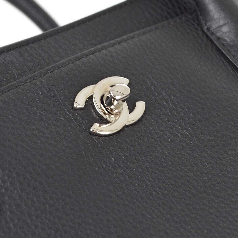 Chanel Black Calfskin Executive Tote