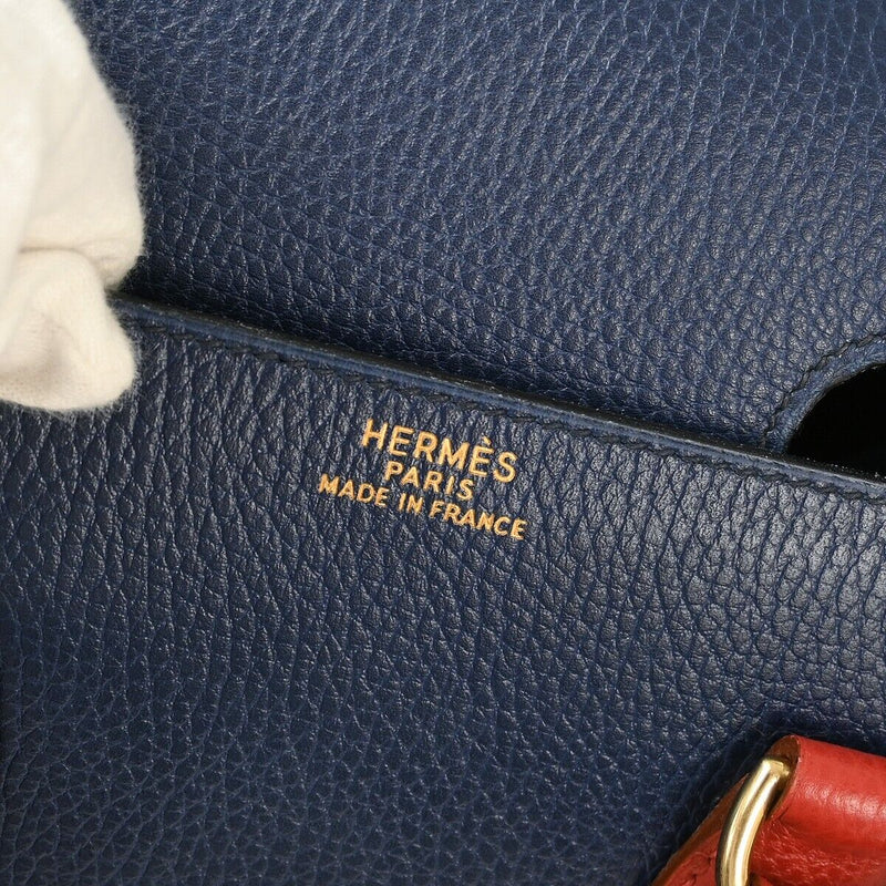 Hermes Blue Red Ardennes Drag Voyage 48