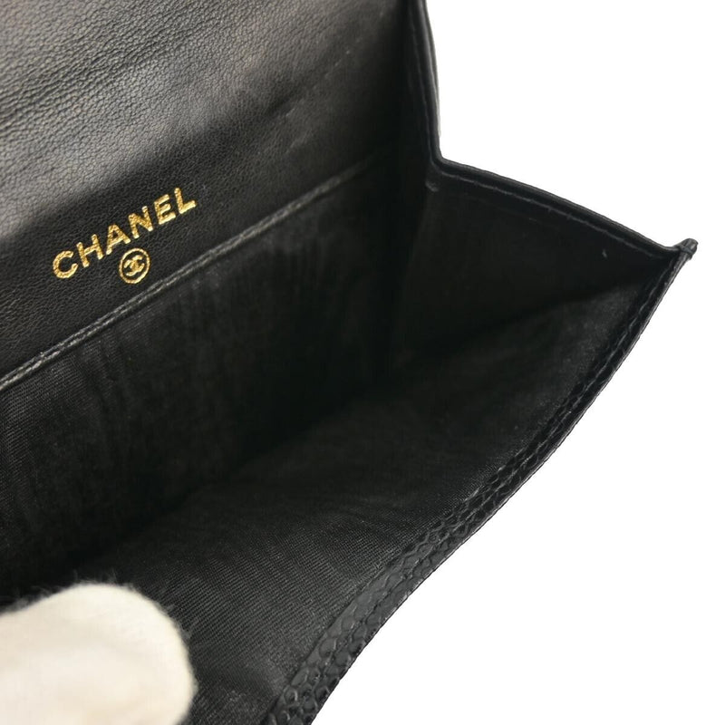 Chanel Black Caviar Bifold Wallet