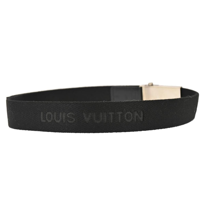 Louis Vuitton Black Ceinture Buckle Belt