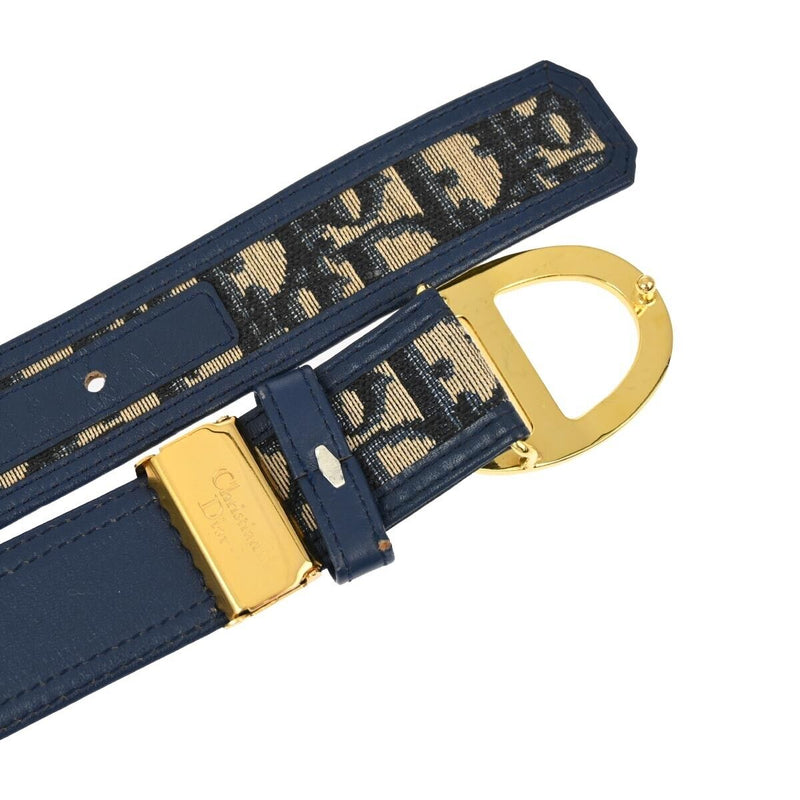 Christian Dior Trotter Belt Navy