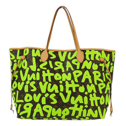 Louis Vuitton Green Graffiti Neverfull