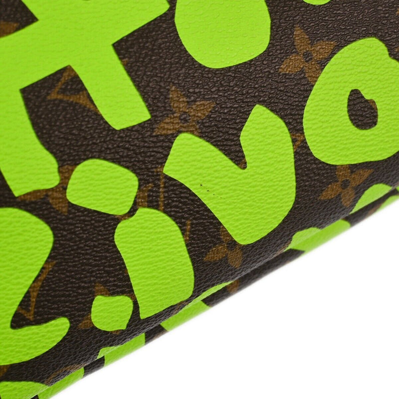 Louis Vuitton Green Graffiti Neverfull