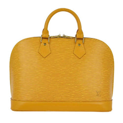 Louis Vuitton Yellow Epi Alma Handbag