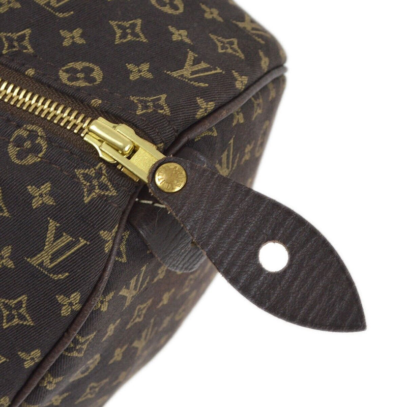 Louis Vuitton Brown Mini Lin Speedy 30