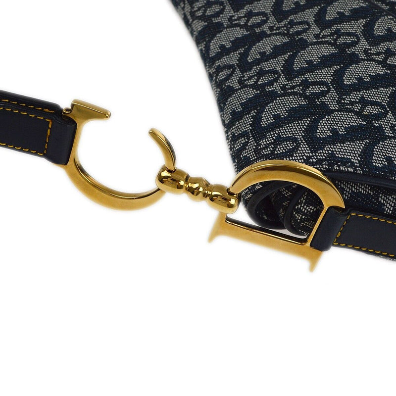 Christian Dior Navy Trotter Double