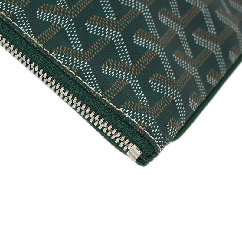 Goyard Green Senat Gm Clutch Bag