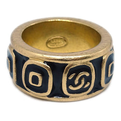 Chanel Ring Gold #53 #13 02A