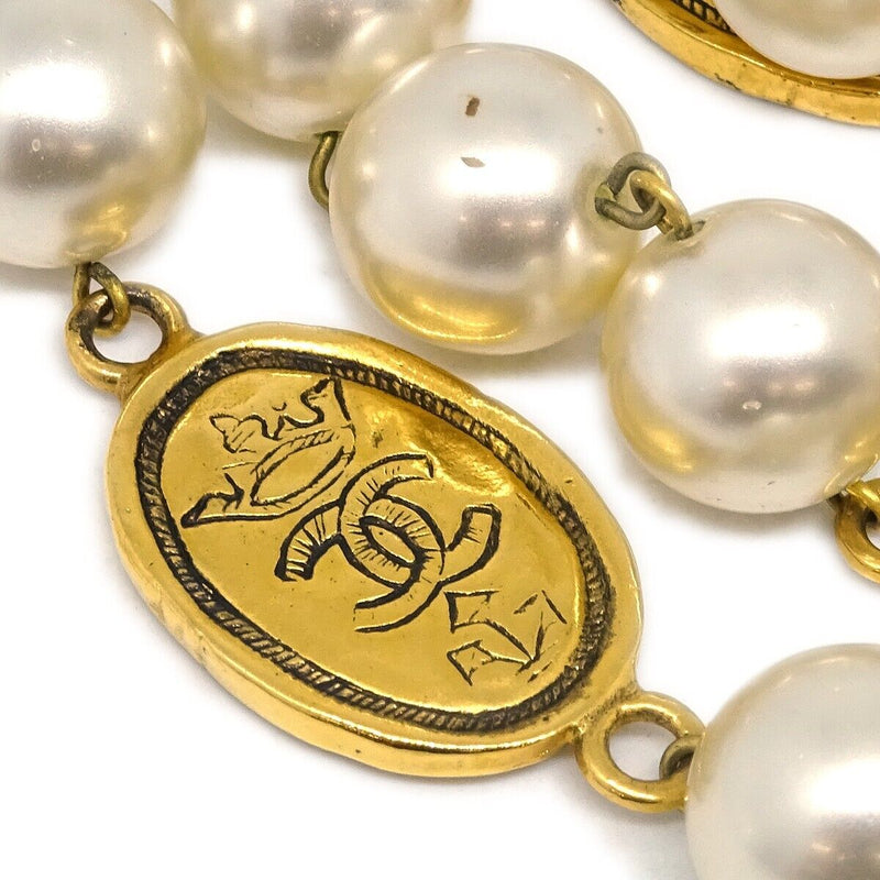 Chanel Artificial Pearl Chain Necklace