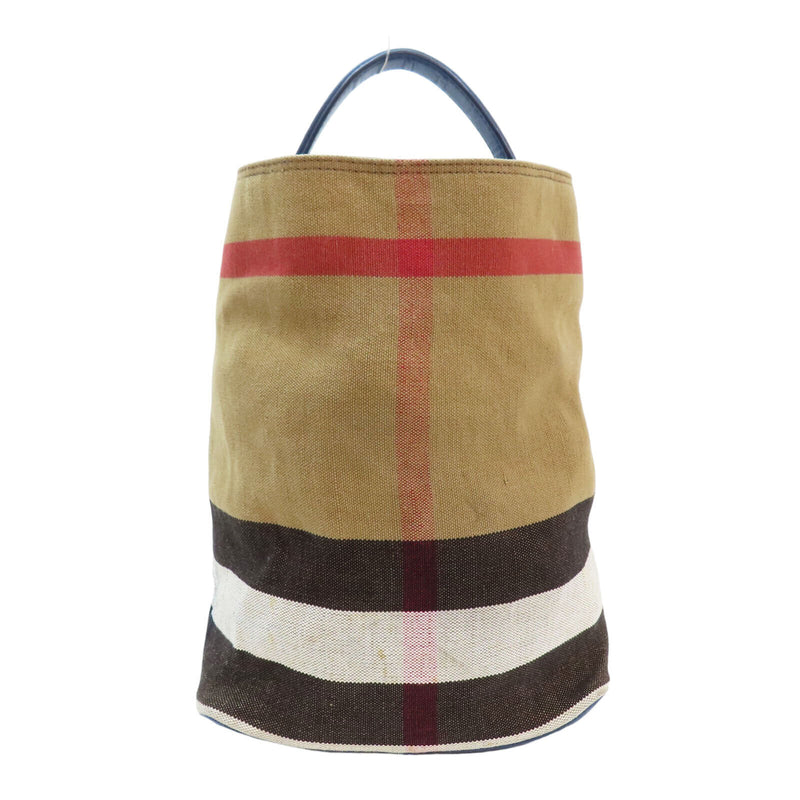 Burberry Ashby Check Handbag Canvas