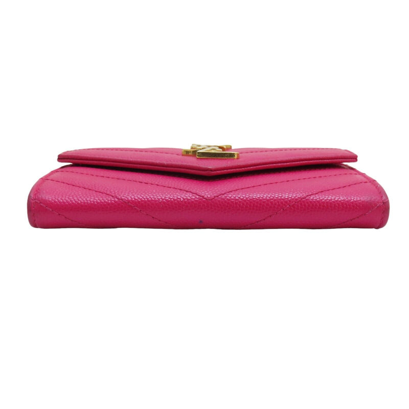 Saint Laurent Small Envelope Wallet Pink