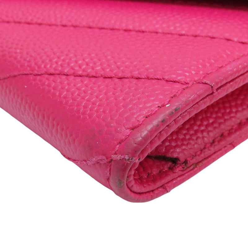 Saint Laurent Small Envelope Wallet Pink