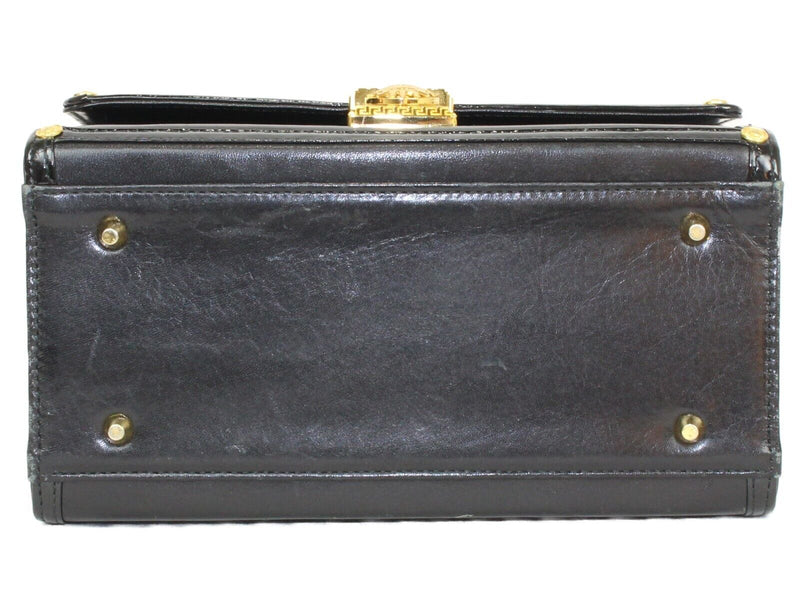 Gianni Versace Hand Bag Box Black Gold