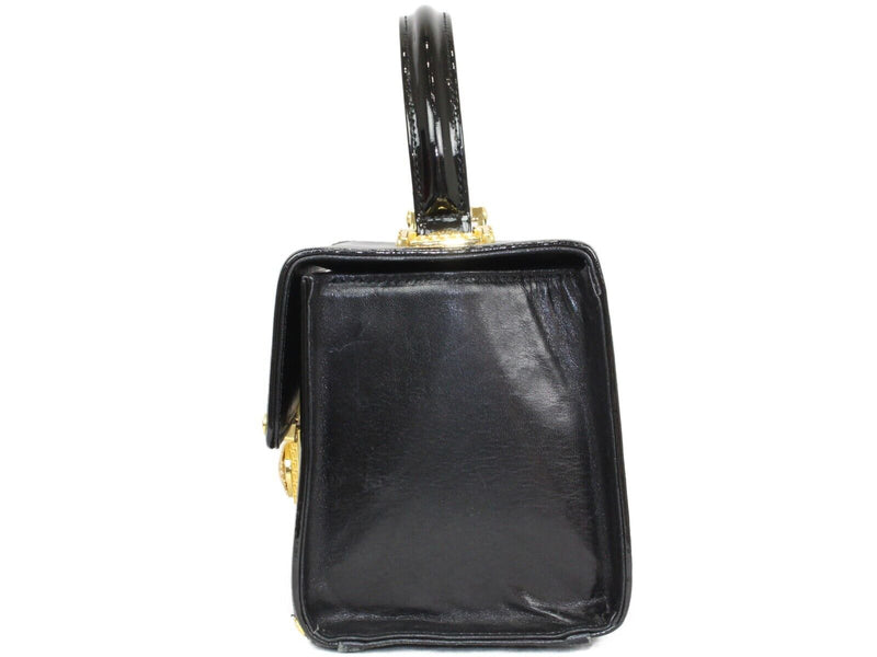 Gianni Versace Hand Bag Box Black Gold