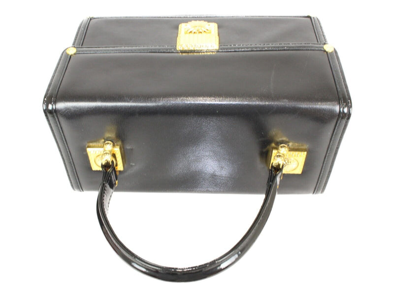 Gianni Versace Hand Bag Box Black Gold