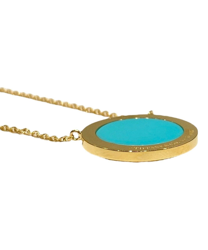 Tiffany&Co Diamond And Turquoise Circle