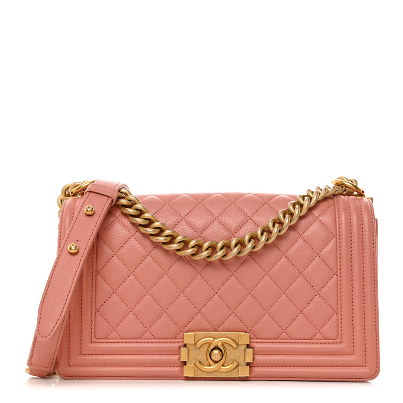 Chanel Caviar Quilted Medium Boy Flap