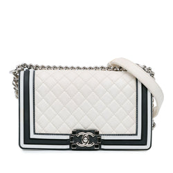 Chanel Medium Bicolor Lambskin And