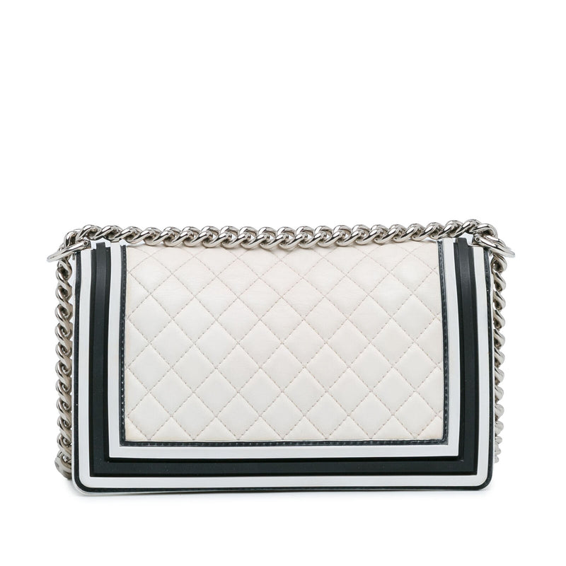 Chanel Medium Bicolor Lambskin And