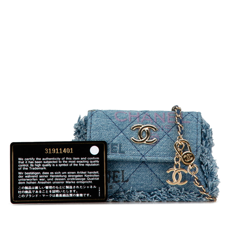 Chanel Mini Mood Clutch With Chain