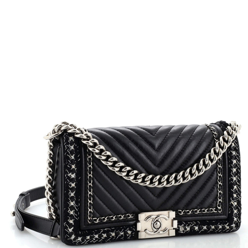 Chanel Jacket Boy Flap Bag Chevron