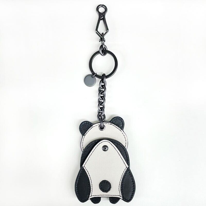 Bottega Veneta Key Ring Intrechart Panda