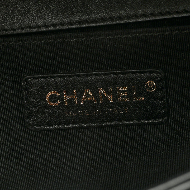 Chanel Lambskin Quilted Medium Boy Flap