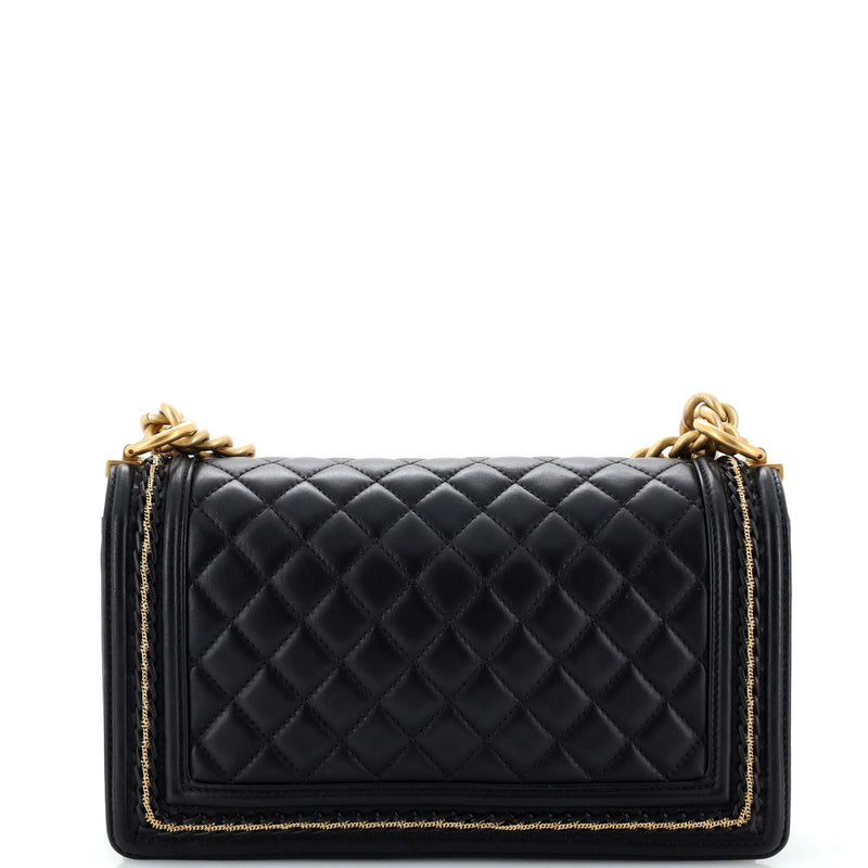 Chanel Boy Flap Bag Quilted Lambskin