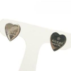 Gucci Earrings Heart Mark 3.4G Silver