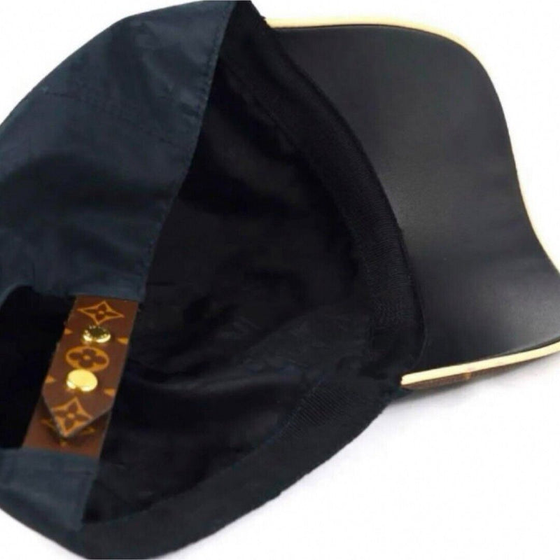 Louis Vuitton Men's Cap Hat L Size Black