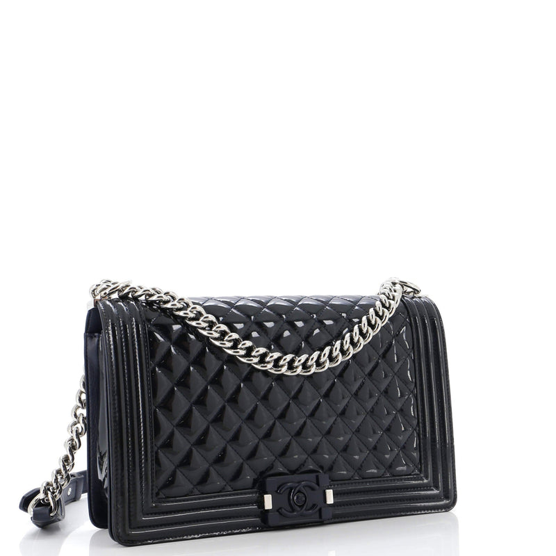 Chanel Boy Flap Bag Quilted Plexiglass