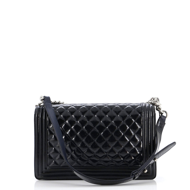 Chanel Boy Flap Bag Quilted Plexiglass