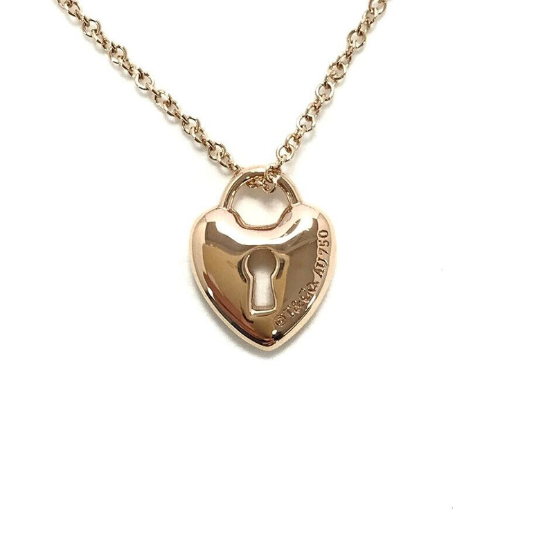 Tiffany&Co. Necklace Pendant Heart Rock