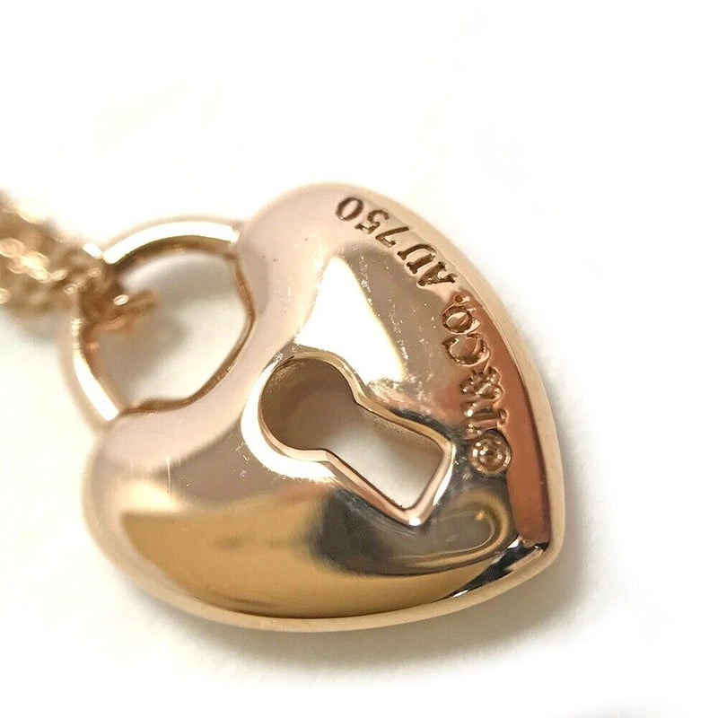 Tiffany&Co. Necklace Pendant Heart Rock