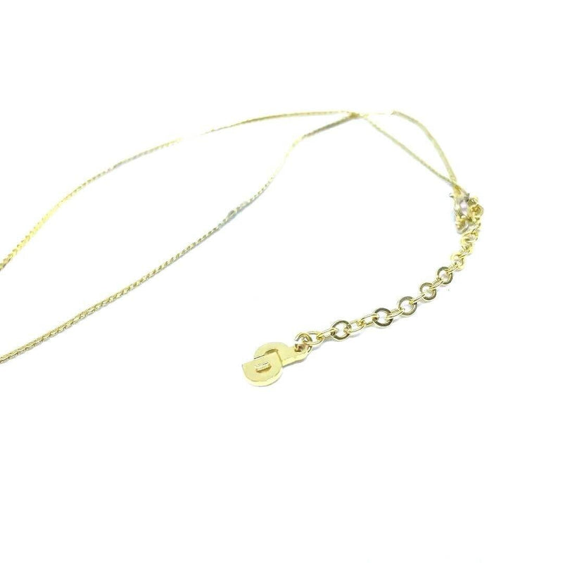 Dior Necklace Chain Gold Rhinestone 40Cm