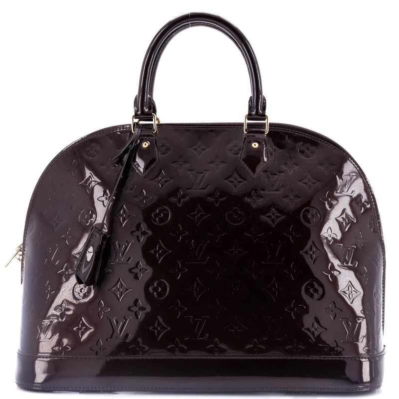 Louis Vuitton Alma Handbag Vernis Gm