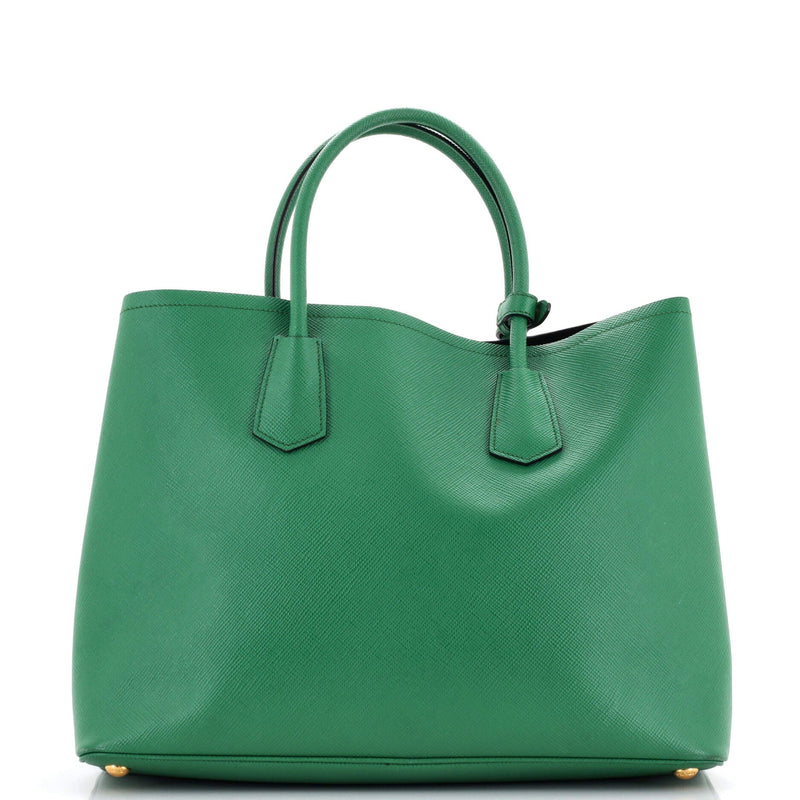 Prada Cuir Double Tote Saffiano Leather