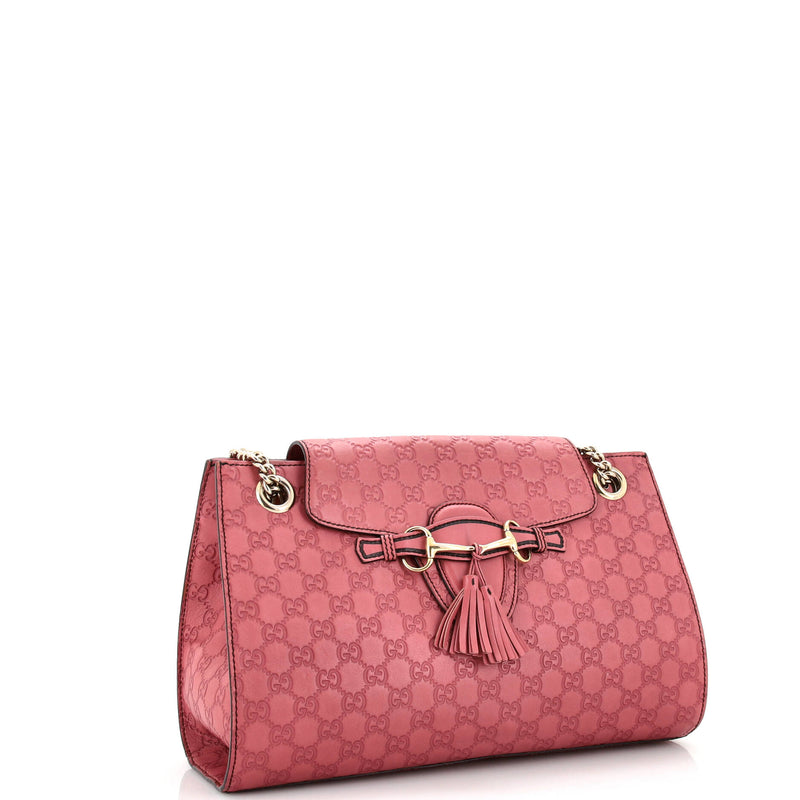 Emily Chain Flap Shoulder Bag Guccissima