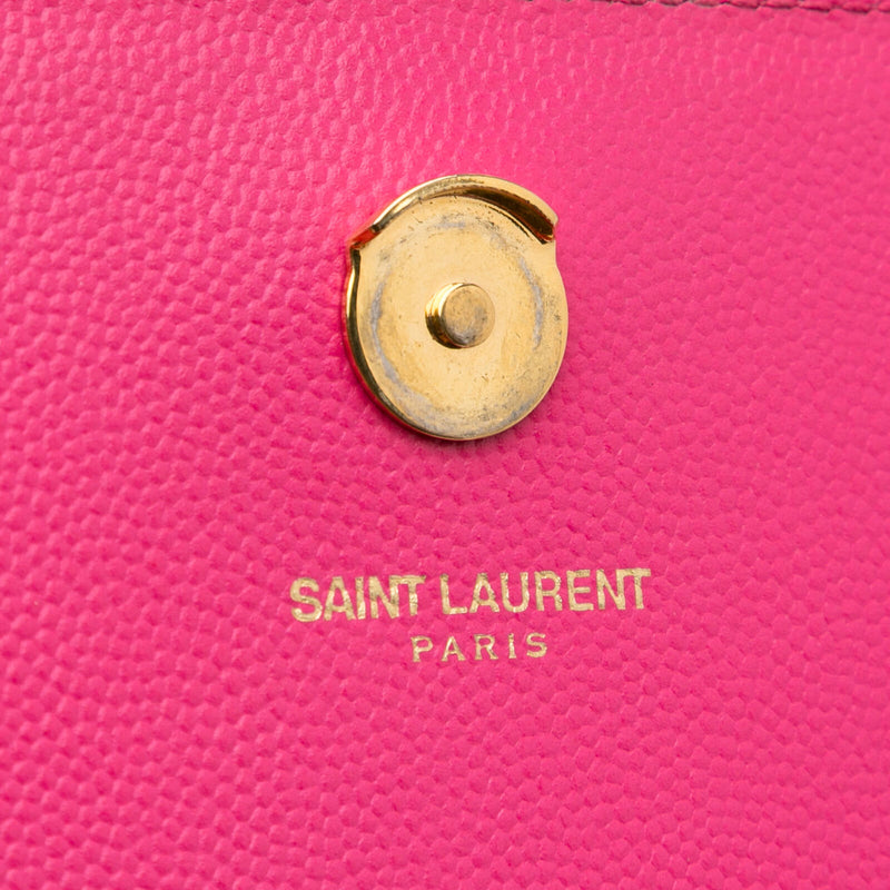 Saint Laurent Small Kate Pink Calf