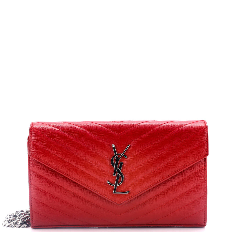 Saint Laurent Classic Wallet On Chain