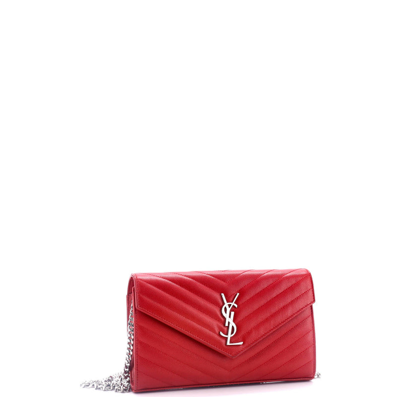 Saint Laurent Classic Wallet On Chain