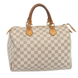 Louis Vuitton Damier Azur Speedy 30 Hand