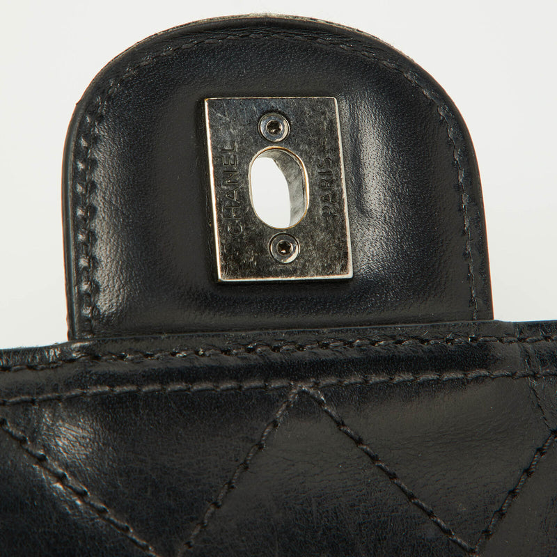 Chanel Black Quilted Canvas And Leather