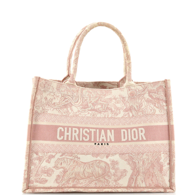 Christian Dior Book Tote Embroidered