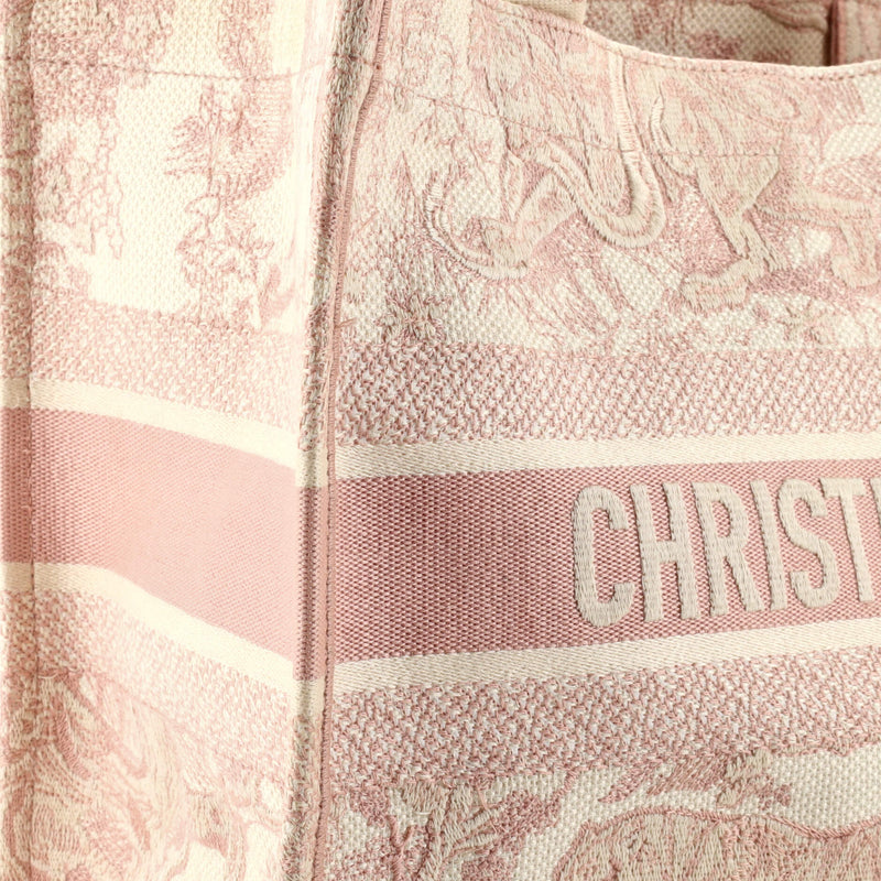 Christian Dior Book Tote Embroidered