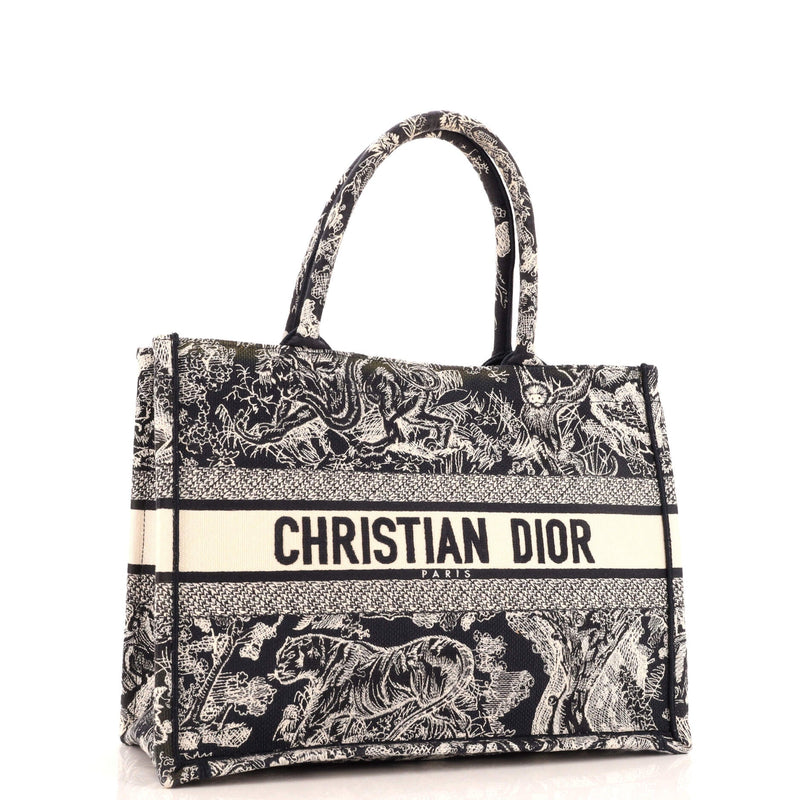 Christian Dior Book Tote Oblique Canvas