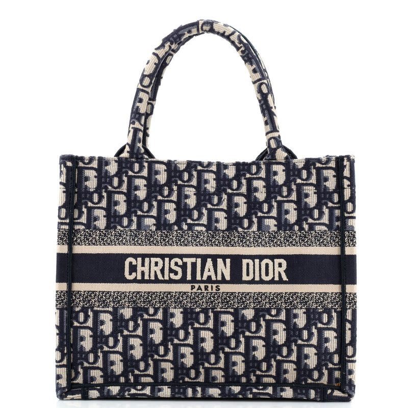 Christian Dior Book Tote Oblique Canvas