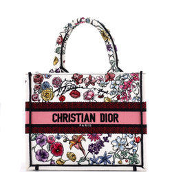 Christian Dior Book Tote Embroidered