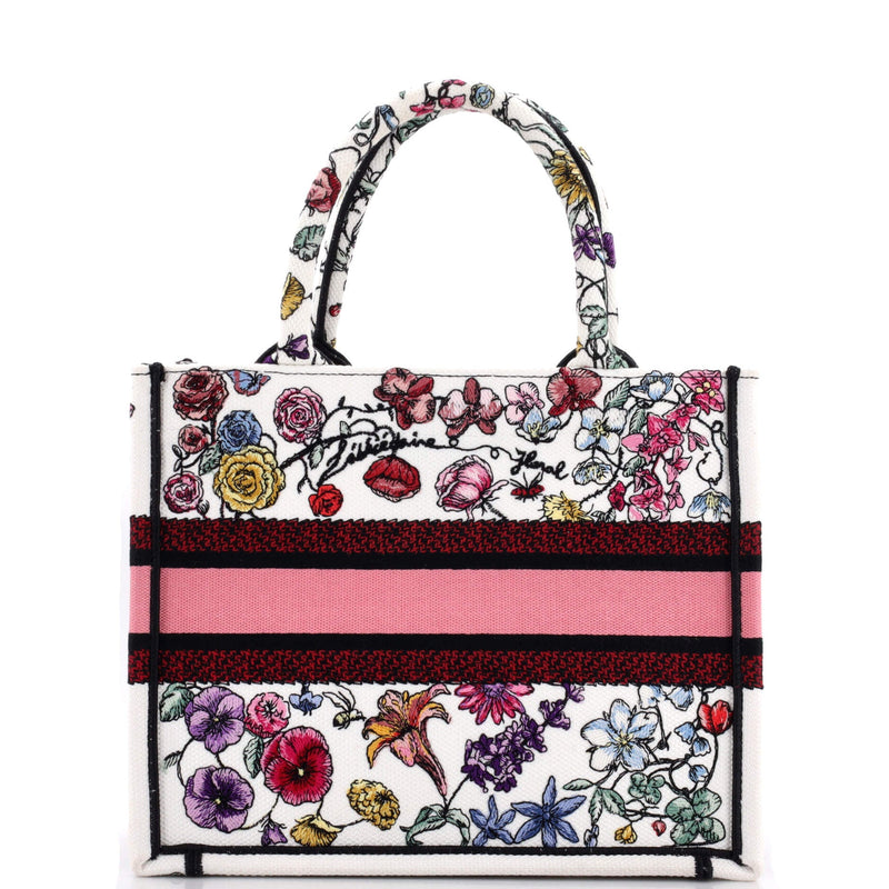 Christian Dior Book Tote Embroidered